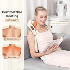 Neck and Back Massager with Heating Mode