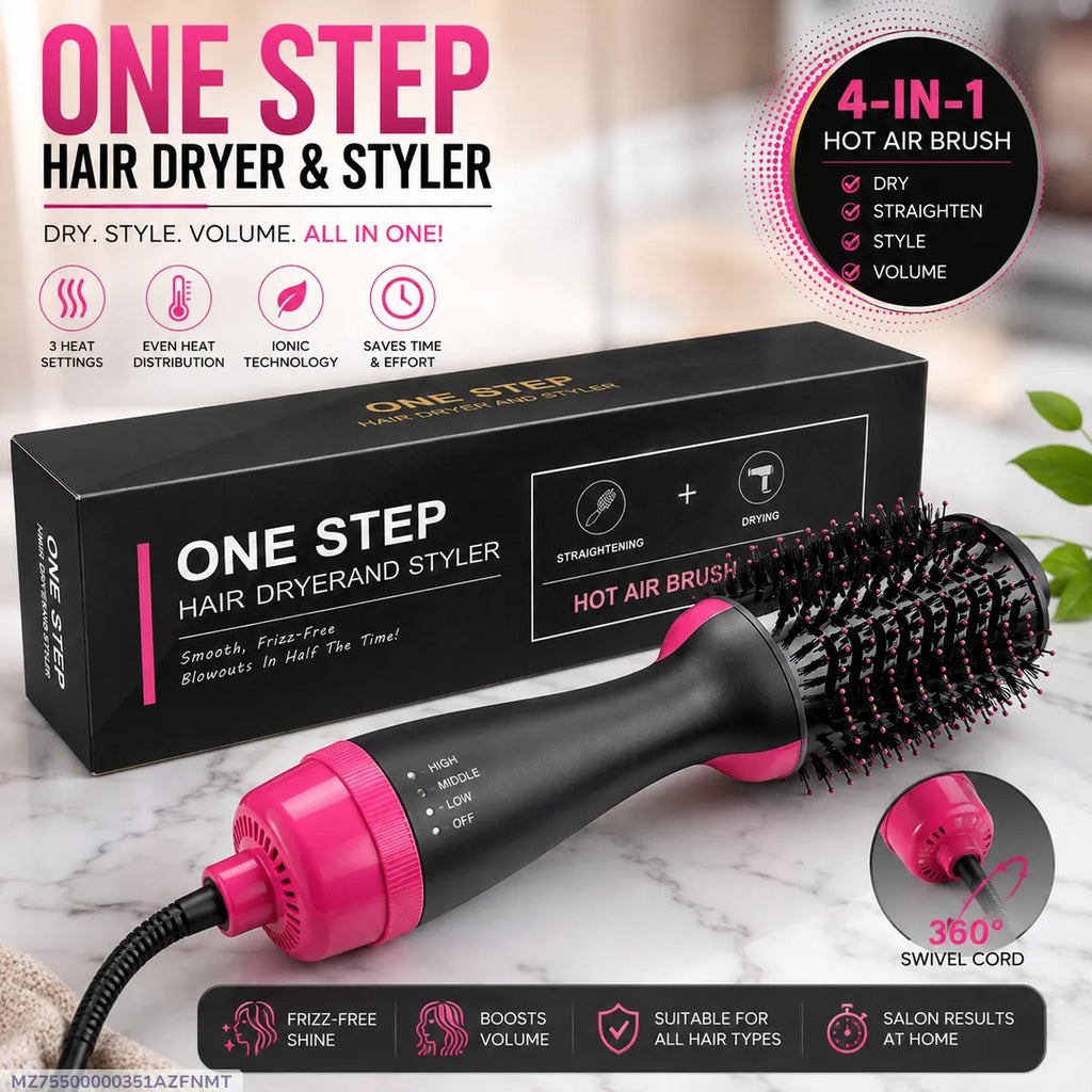 One-Step Hair Dryer & Styler