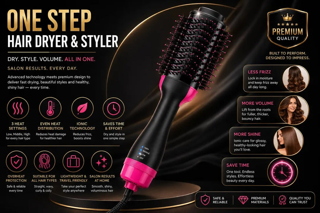One-Step Hair Dryer & Styler
